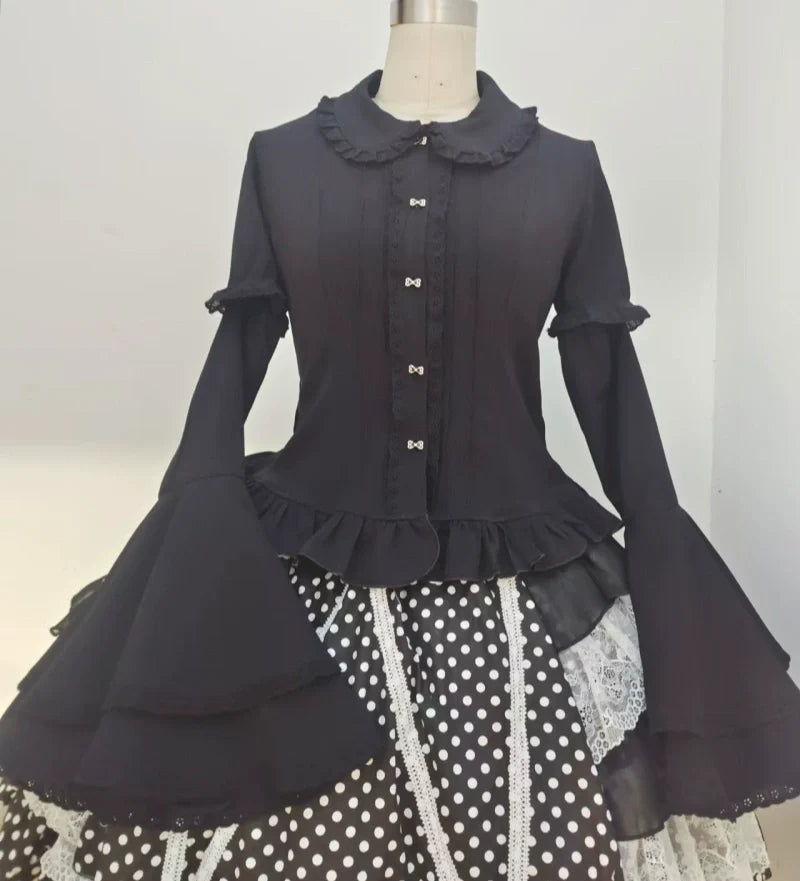 Daily Lolita White Short Sleeve Shirt - image 8
