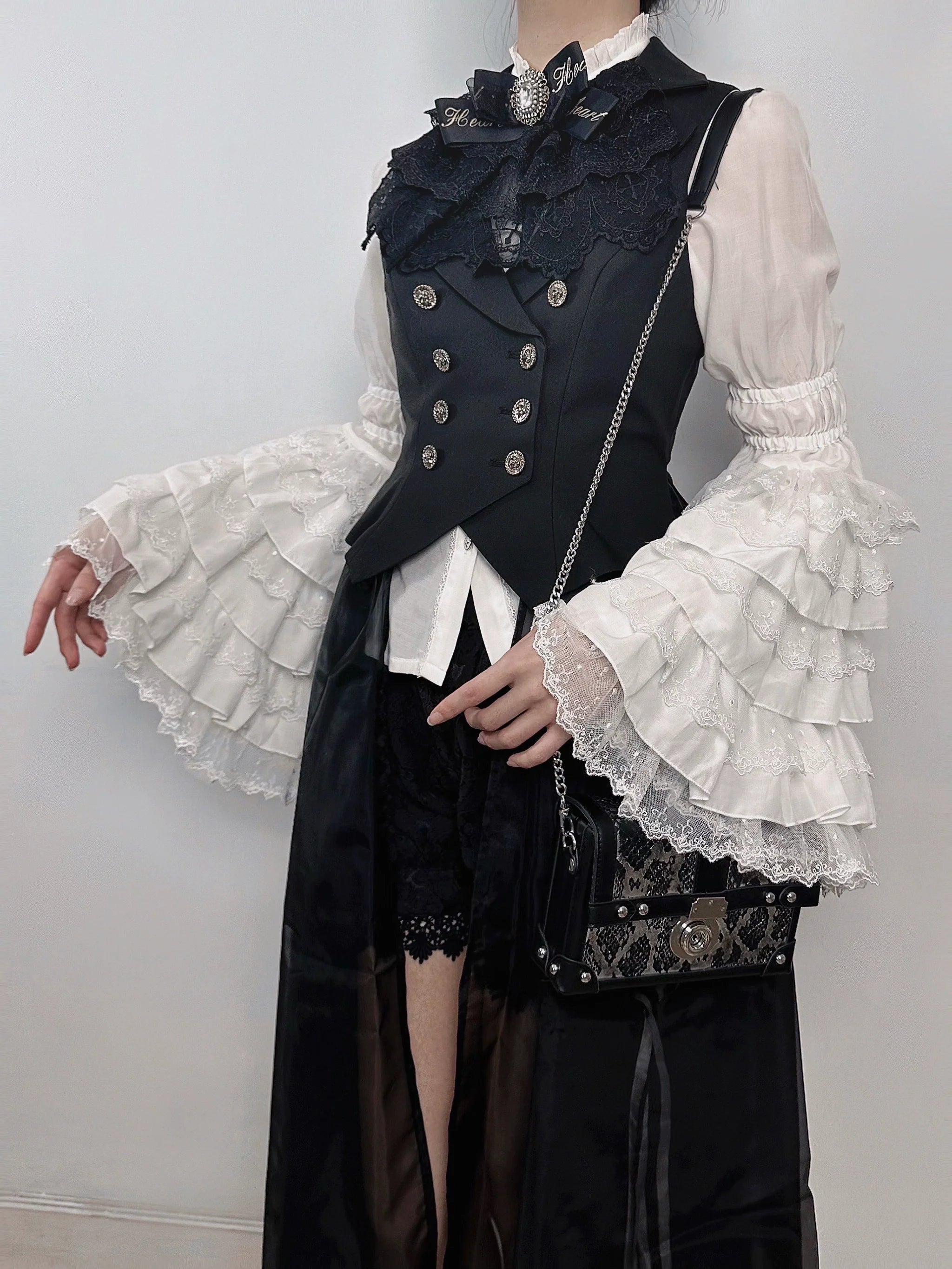Elegant Lolita Bib Lace Lolita Accessory - image 22