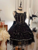 Starlight Nocturne Classic Lolita JSK and Accessories - image 4