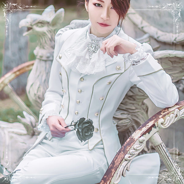 Forever Rose - Ouji Lolita Wind Coat - image 16