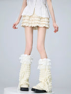 Ribbon Bow Lolita Calf Socks and Sock Covers Collection - image 5