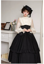 Blake - Boning Gothic Lolita Mermaid Skirt, Lifted-hem SK and Accessories - image 19