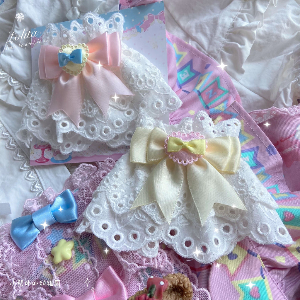Sweet Lolita Cuff with Heart and Bow - image 11