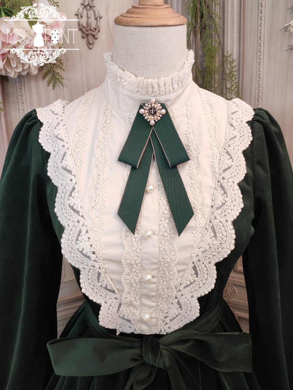 Vintage Elegant Velvet OP Dress - image 78