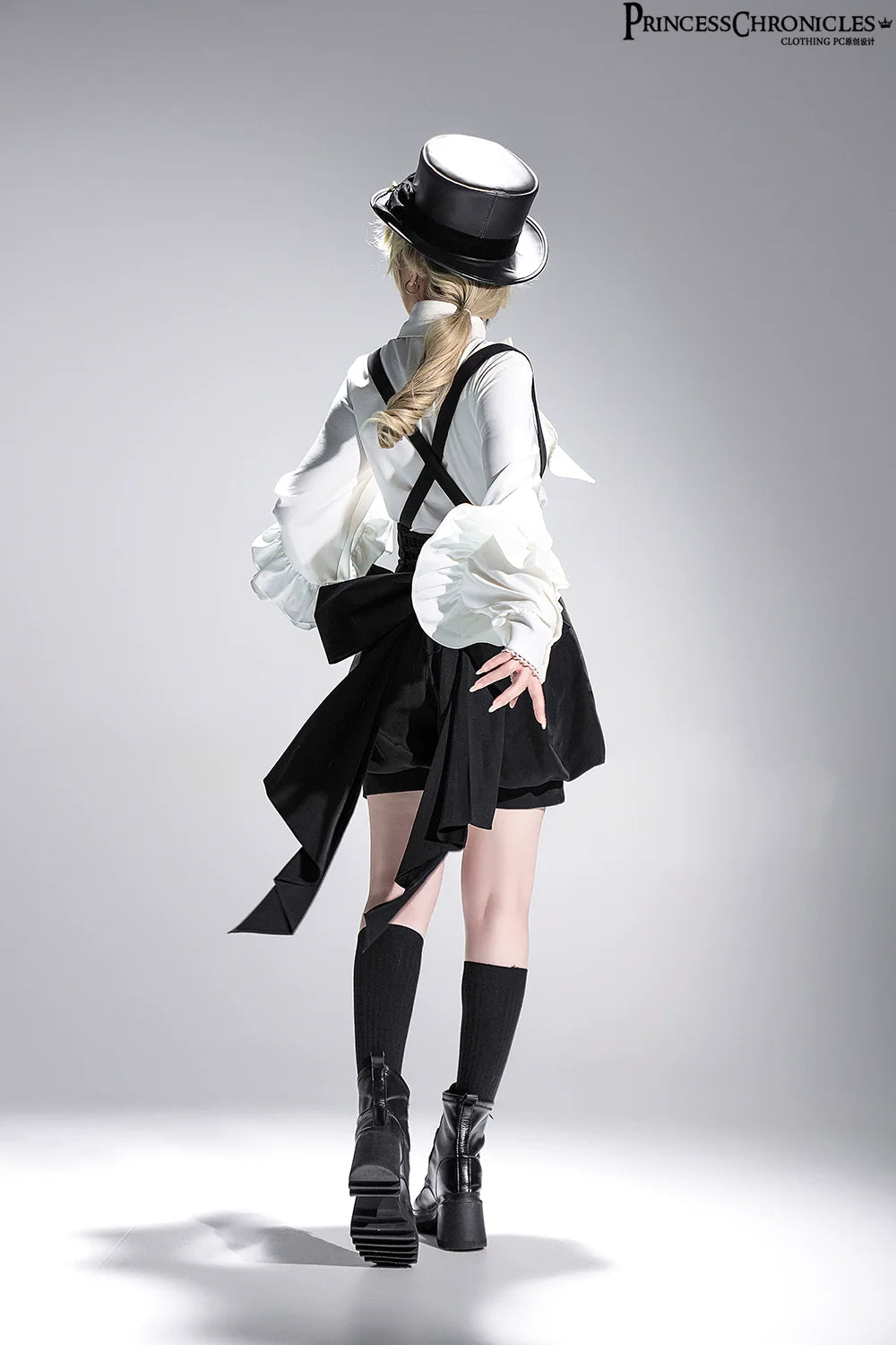 Doll - Retro Ouji Lolita Shirt Outfit - image 8