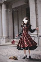 Madeleine - Classic Lolita JSK Suit Black Lolita Blouse and Coat - image 5