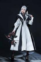 Dragon Scale - Gothic Lolita JSK Dress Goth Coat - image 9
