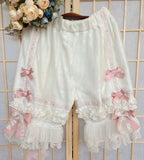Gorgeous Lolita Bloomers in Coral Fleece & Cotton Styles - image 15