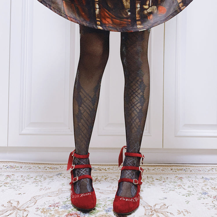 20D Velvet Lolita Tights Collection - image 10