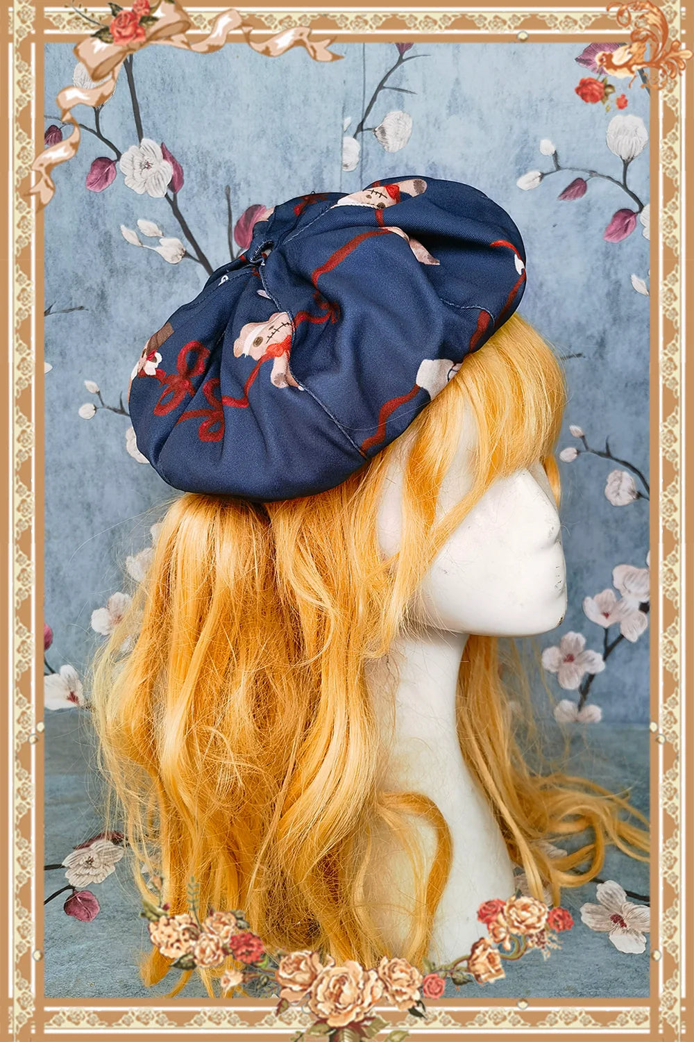 Sweet Lolita Accessories Bonnet KC Socks Beret - image 67