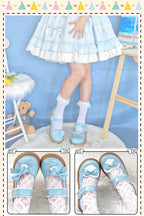 Cute Milkmaid Round Toe Multicolor Lolita Shoes - image 16