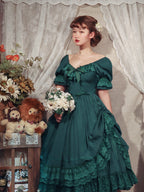 CLA Vintage French Lolita OP Dress - image 43