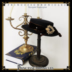 Elegant Bow Lolita Flat Bonnet - image 1