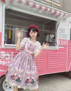 Picnic Bunny Girl - Plus Size Lolita JSK Short Sleeve OP Dress - image 21