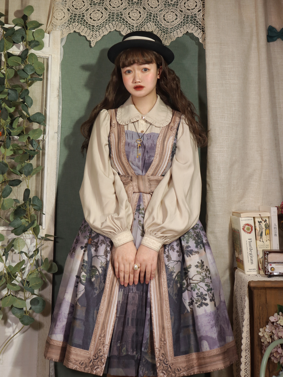 Mayer's Whisper - Vintage Lolita Large Sleeve Blouse - image 6