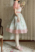 The Rose Dowry - Daily Cotton Lolita OP Dress V-neck Dress - image 15
