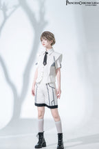Dry Sea and Ashlar - Futuristic Ouji Shirt, Cloak and Shorts Collection - image 13