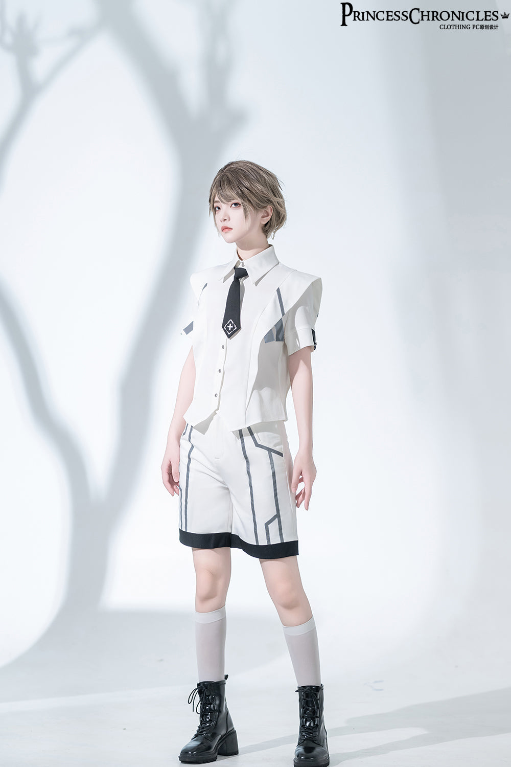 Dry Sea and Ashlar - Futuristic Ouji Shirt, Cloak and Shorts Collection - image 13