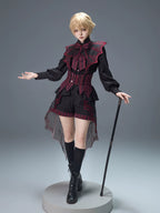 Devils Convention Gothic Ouji Blouse and Suspender Shorts Set - image 1