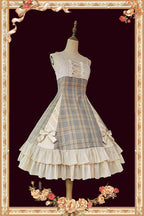 Memoirs of Backlight - Elegant Plaid Lolita JSK Dress - image 6