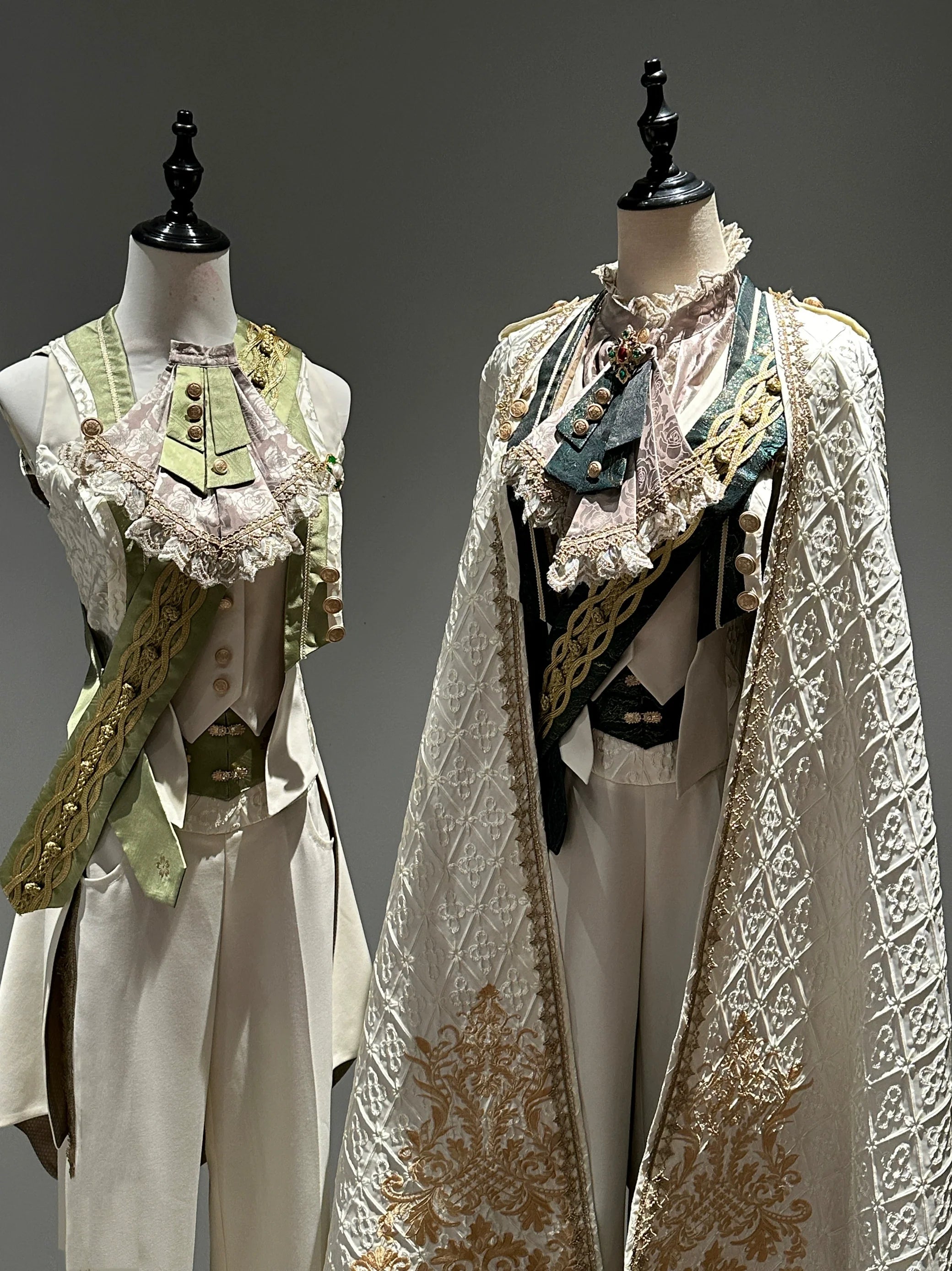 Narsesus - Ouji Lolita Tailcoat, Shirt, Pants, Cape and Accessories - image 10