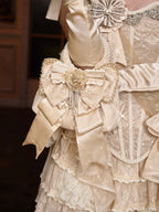 Slavic Heiress - Satin Gilded Bow Lolita Handbag - image 6