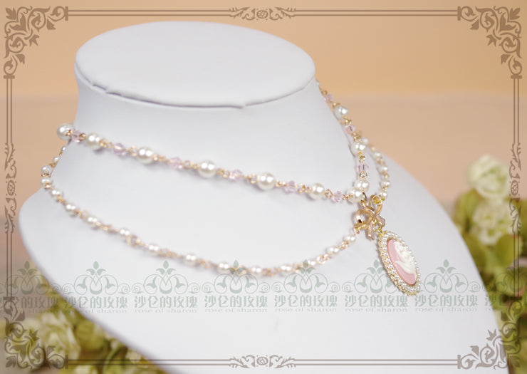 Retro Lolita Necklace 4 Colors - image 15