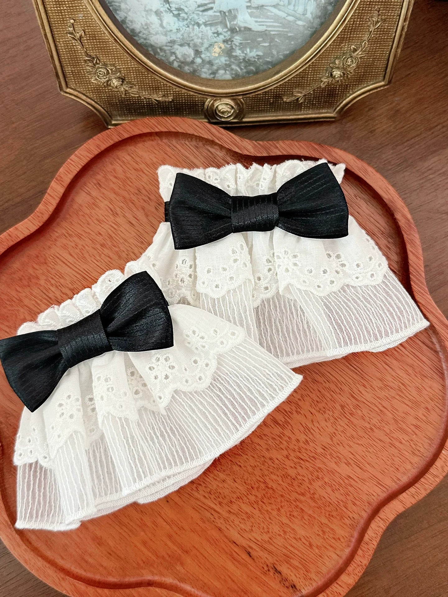 Old School Polka Dots - Sweet Lolita BNT & Detachable Sleeves - image 25