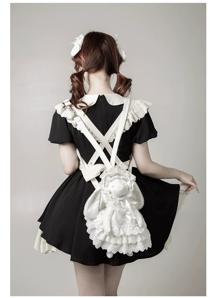 Puppet Box - Kawaii Lolita Bag Lamb Kitten Detachable Bag Dress Hat and Accessories - image 1