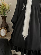 Black Nun - Gothic Lolita OP Dress - image 24