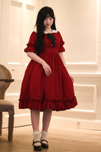 Plus Size Vintage Lolita OP Dress - image 2