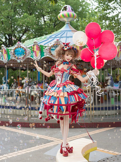Circus Fairy Tale Opener - Doll-Like Kawaii Lolita Dress and Accessories - image 1