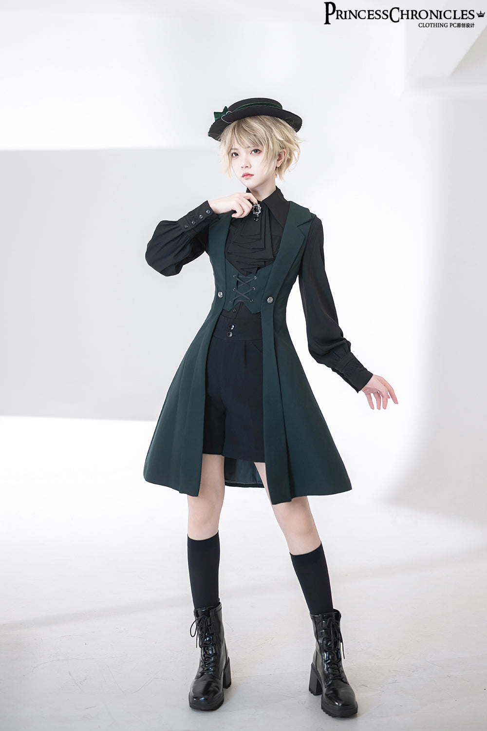 The Night Prelude Medieval Ouji Lolita Long Vest - image 24