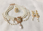 Lolita Pearl Necklace, Gemstone Pendant and Matching Ring Collection - image 24