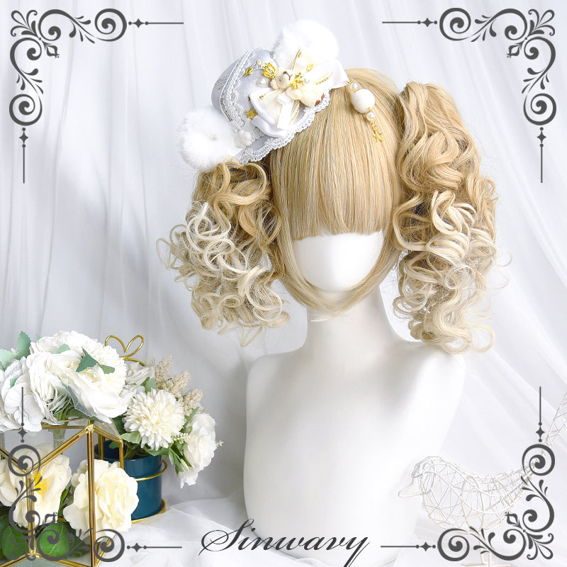 Pandora's Box - Lolita Short Wig with Cute Double Ponytails - image 1