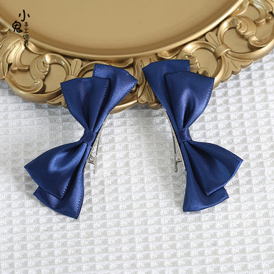 Sweet Lolita Ponytail Bow Hair Clips - image 6