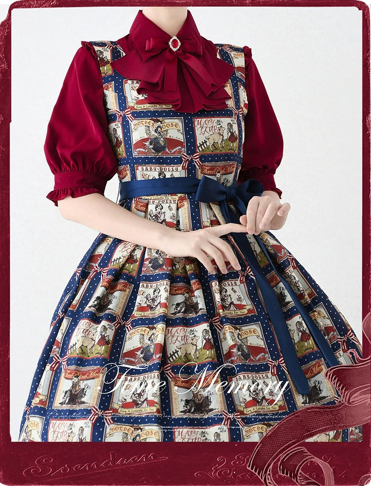 Earl Girl - Chiffon Classic Lolita Shirt, Mid-Length Mutton Sleeves - image 15