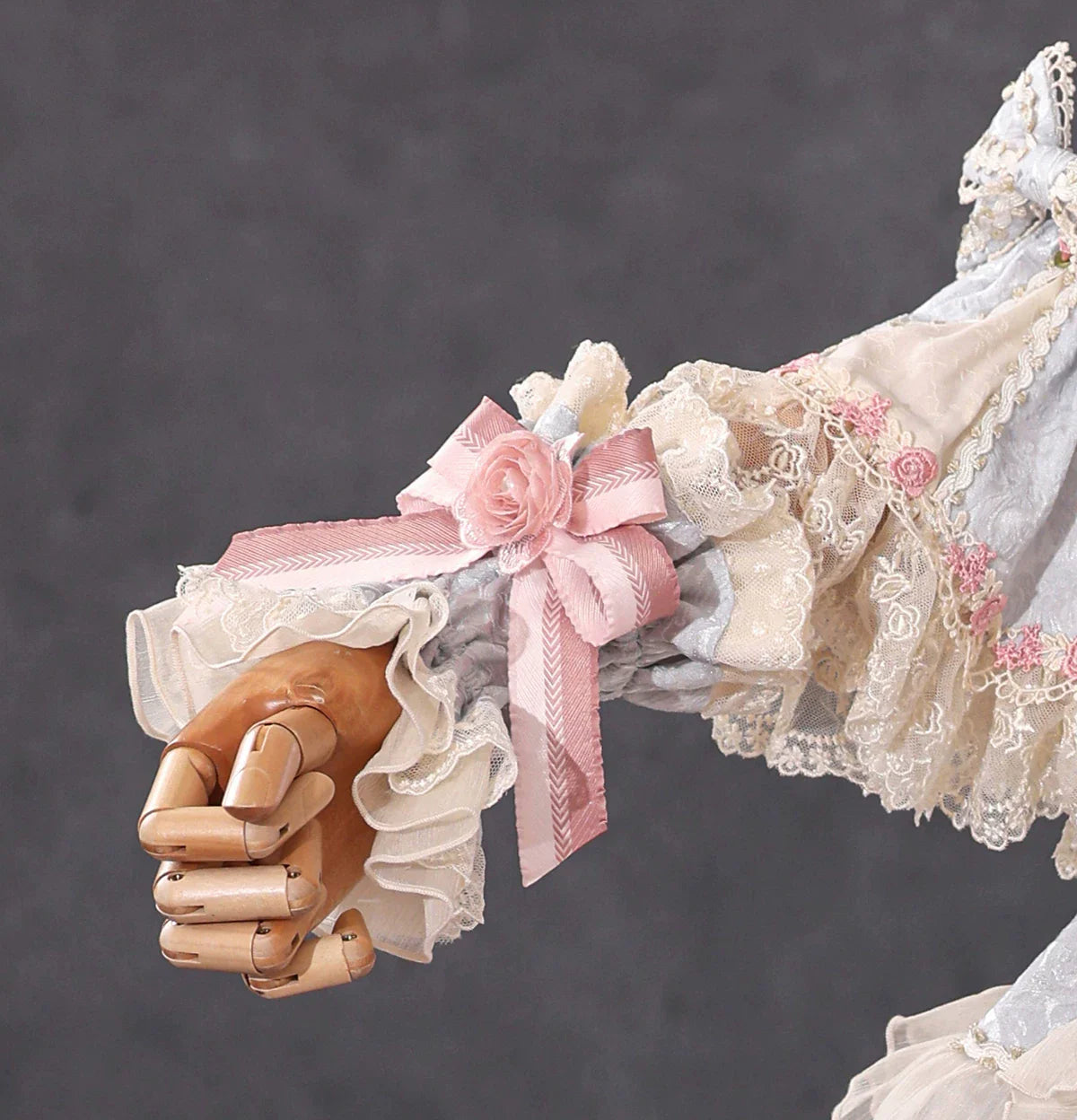 Antique Cake - Vintage Lolita Accessories, Flower Accent - image 3