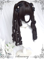 Retro Elegant Roman Curl Double Ponytail Wig - image 5