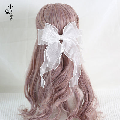 Large Bowknot Sweet Lolita Headdress - image 4