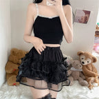 Summer Lolita Bloomers, Double Layer Anti-Exposure Shorts - image 8