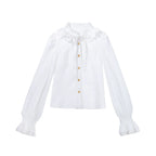 Vampire Youth - Ouji Lolita Bat Shaped Cape Set, Gold Embroidery & Red Accents - image 18