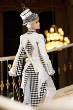 Lost Alice - Ouji Lolita Coat Checkered Prince Outwear - image 2