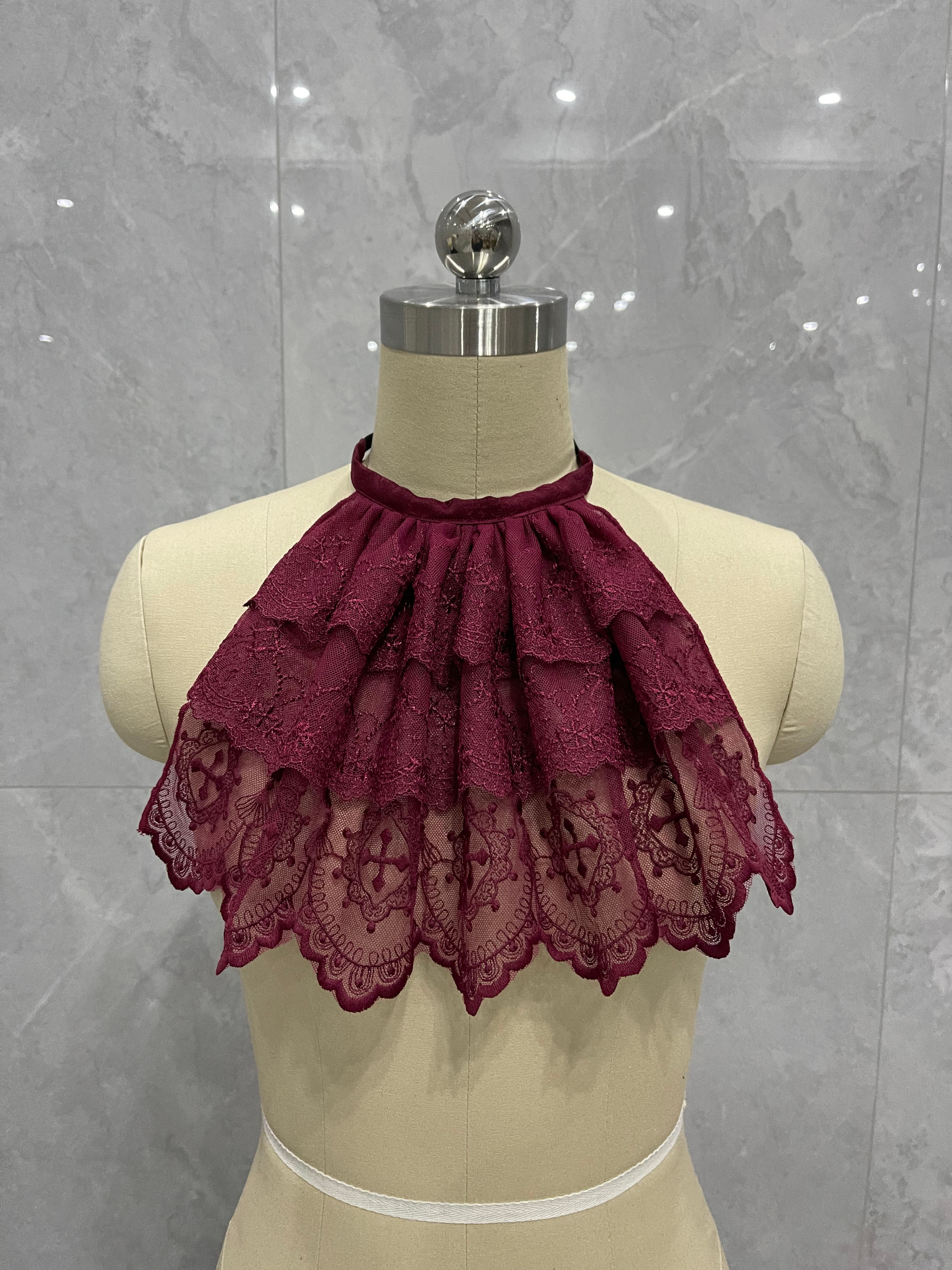 Elegant Lolita Bib Lace Lolita Accessory - image 9
