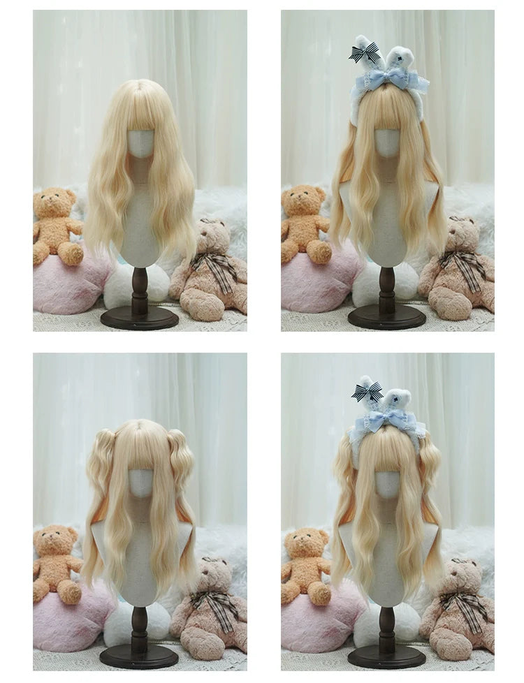 Sweet Lolita Long Wig with Detachable Ponytail - image 6