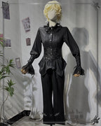 Coffin of Pilgrimage - Medieval European Ouji Lolita Shirt & Pants Suit - image 31