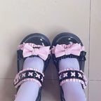 Cute Bow Candy-Colored Lolita Flat Shoes - image 7