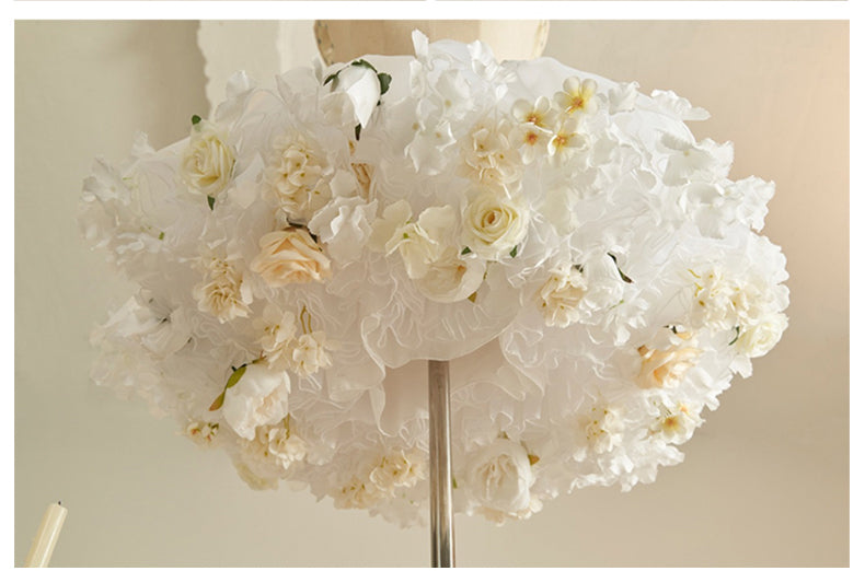 Floral Lolita Petticoat with Detachable Trim Collection - image 2
