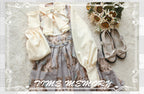 Elegant Lolita Slim Fit Mutton Sleeve Blouse - image 17