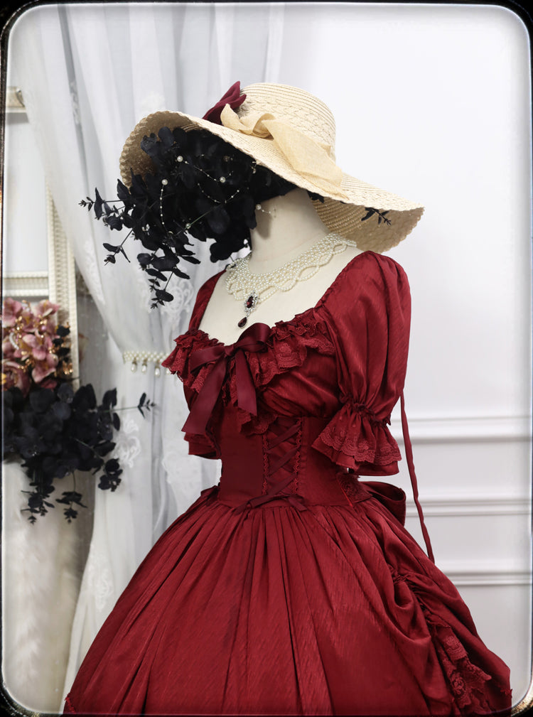 CLA Vintage French Lolita OP Dress - image 47
